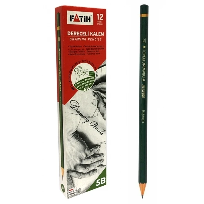Pencil чернографитный Fatih &quottechnical drawing" 5b 12 pieces | Канцтовары для офиса и дома