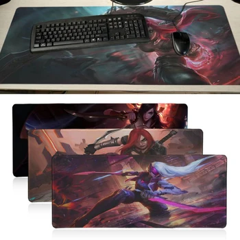 

Custom Skin Katarina High Speed New Mousepad Rubber Mouse Durable Desktop Mousepad Game Gaming For CSGO DOTA Mouse Pad