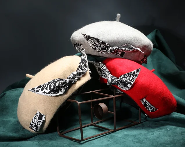 Корейская версия, новая осенняя и зимняя шапка моряка, Женская трендовая Ретро винтажная шерстяная Повседневная шапка для художника, японская шапка
