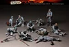 1:35 Resin Die Casting World War II German Army 10 People Need To Assemble By Themselves, Unpainted 35582 1