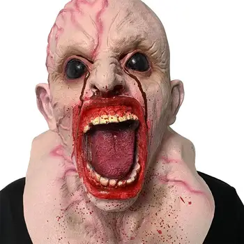 

1Pc Halloween Mask Scary Horror Devil Maks For Masquerade Party New Demon Mask Props Horror Headgear Halloween Party Decoration