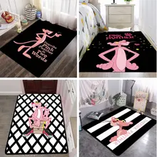 Розовая пантера коврик для гостиной Противоскользящий ковер для спальни коврик для прихожей/прихожей Коврик для двери шкаф/балкон ковер креативные ковры