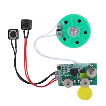 

DIY Greeting Card Chip 4 minutes Recordable Voice Sound Chip Voice Greeting Card for Holiday luggage replacement parts