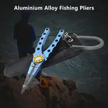 Алюминиевые рыболовные плоскогубцы ножницы для оплетки лески