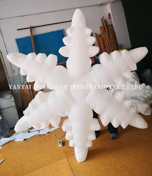 

Free shipping inflatable snowflake for Christmas event party decoration