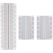 

Breadboard 830 Tie Point 400 Tie Points Breadboard Solderless Prototype PCB Board Kit for Arduino Proto Shield
