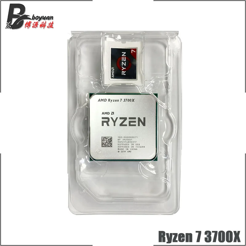 CPU Processor 3700x3.6 Sixteen-Thread Amd Ryzen AM4 Eight-Core R7 New Ghz 7NM No L3--32m