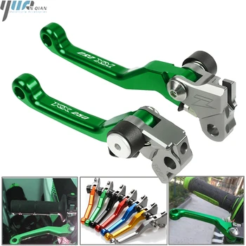 

Motorcycle Pivot Foldable Brake Clutch Levers For Kawasaki KX250 KX 250 2000-2004 2003 2002 2001 Dirt Bike Motocross Accessories