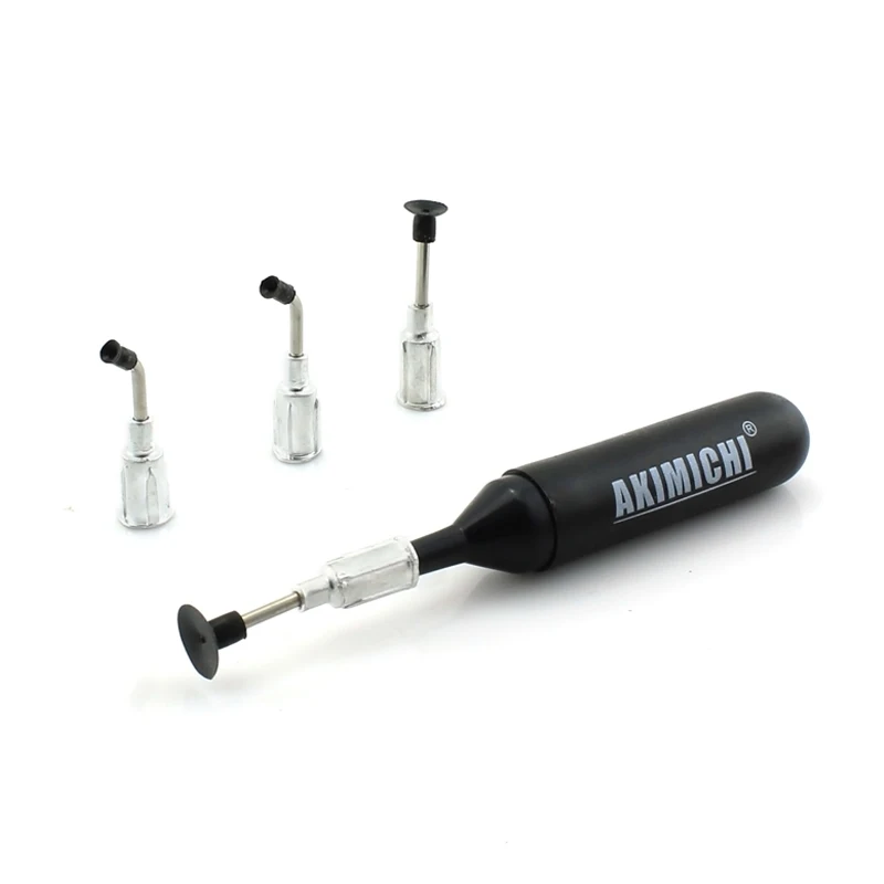 

SMD IC Vacuum Sucking Pen Picker Pick Hand Tool 4 Suction Headers for MT-668 top