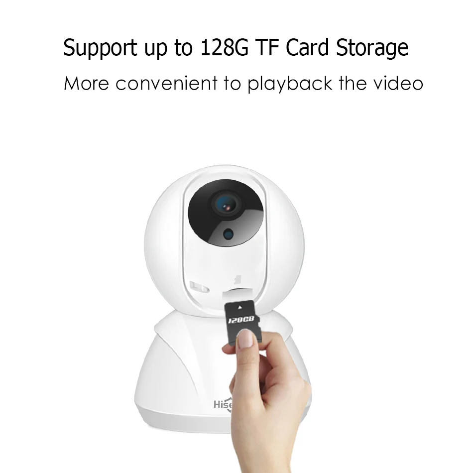 Hiseeu 720 P/1080 P IP камера 2MP Wi-Fi беспроводная сеть CCTV камера домашняя камера безопасности IP Детский Монитор P2P умный трек движения