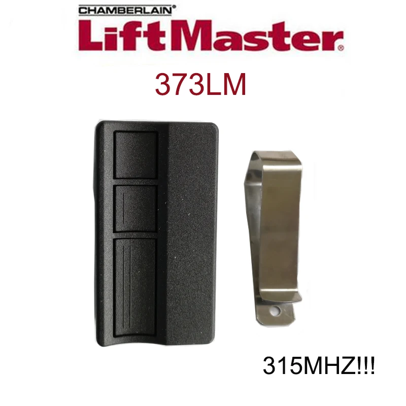 

3 Button 315mhz LiftMaster 373LM Sears Craftsman 139.53753 Garage Door Opener remote control