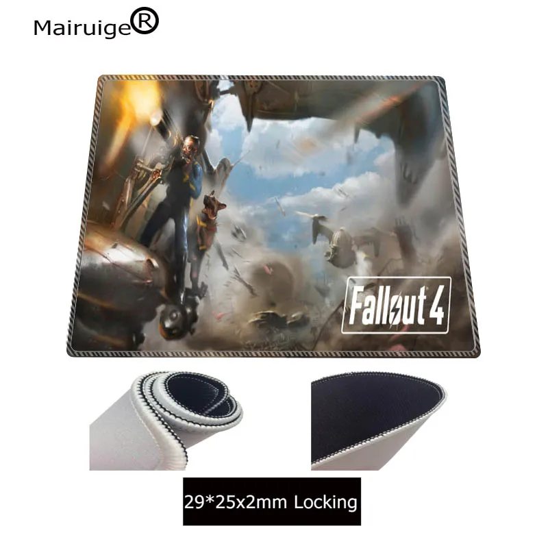 Fallout 4 Large Gaming Mouse Pad Gamer Locking Edge Keyboard Mouse Mat Gaming Table Mousepad for CS