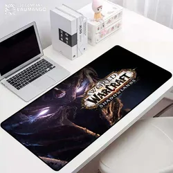 Mundo de warcraft computador mesa almofada borracha tapete mousepad gamer tapete mausepad anime mouse pad kawaii gaming computador portátil acessórios