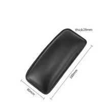 Portable Cushion Universal Thigh Support Accessories 18X8.2cm Car Knee Foot Pad Leather Interior Pillow Soft Comfortable Elastic