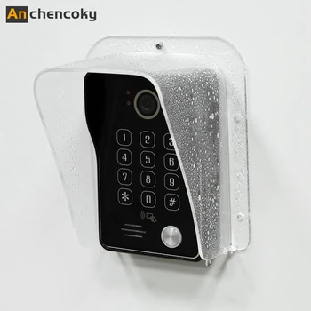 

Anchencoky Rain Cover Universal Type Call Panel Waterproof Cover for Smart Wifi Doorbell Camera and Home IP Video Intercom