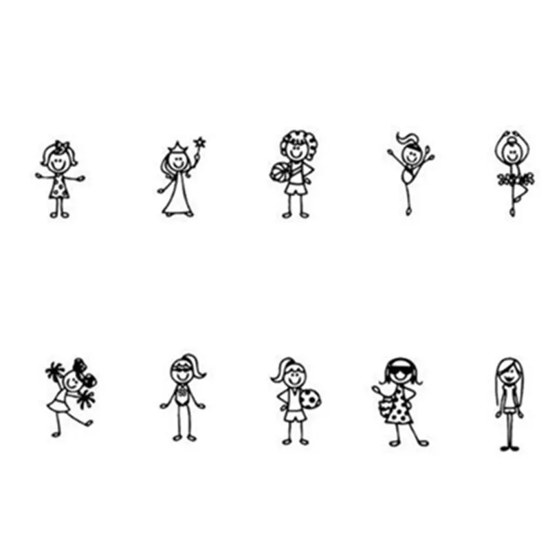 14-5cm-Cartoon-Big-Family-Car-Stickers-Vinyl-Car-Bike-Motorcycle-For-Car-Decorative-Accessories-Fashion (4)