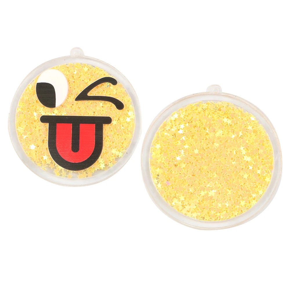

David accessories Transparent Plastic Resin with Sequins DIY Make Hair Clip Accessories Jewelry Craft Phone Decor,5Yc7367