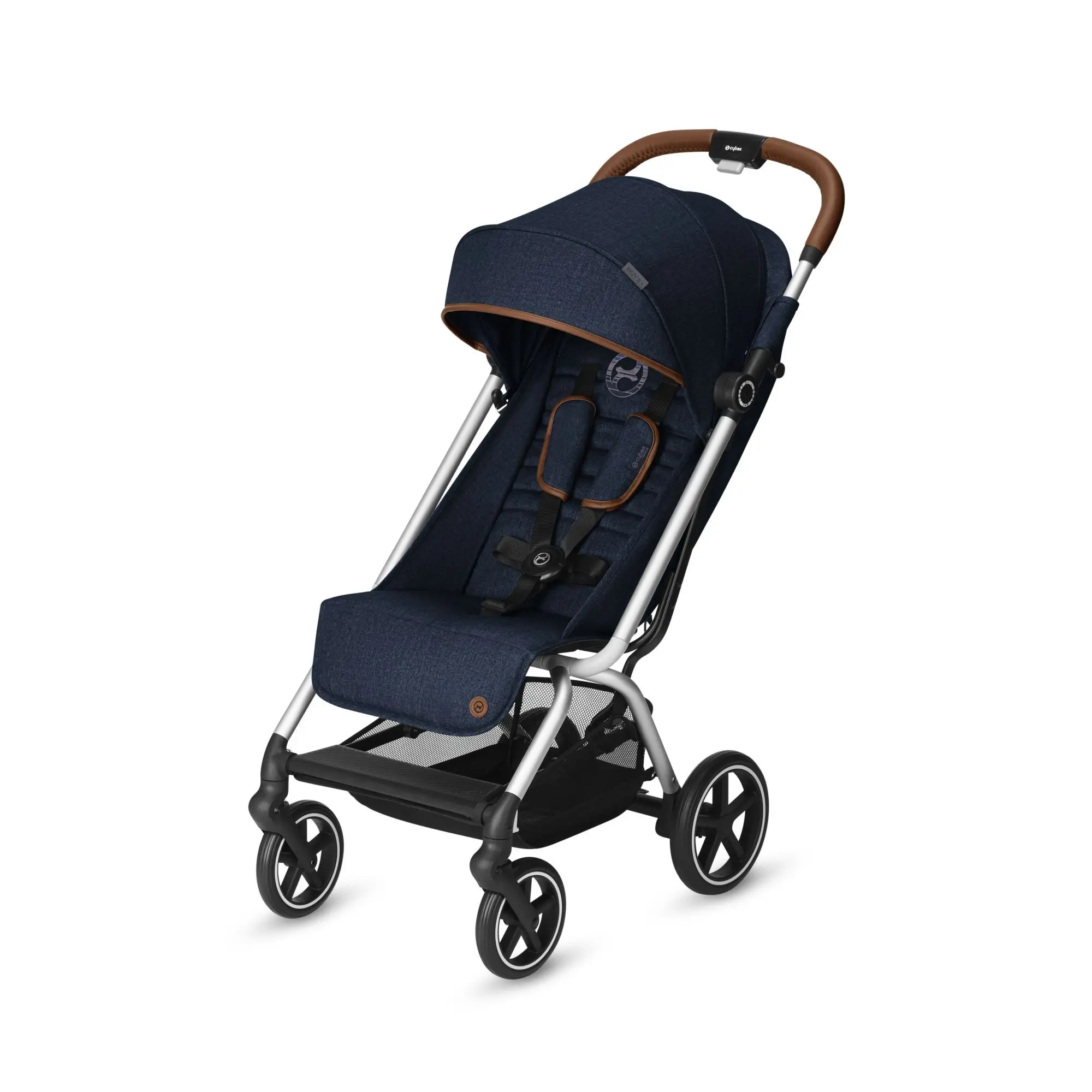 Детская коляска Cybex Eezy S Plus DENIM с дождевиком|Легкая коляска| |