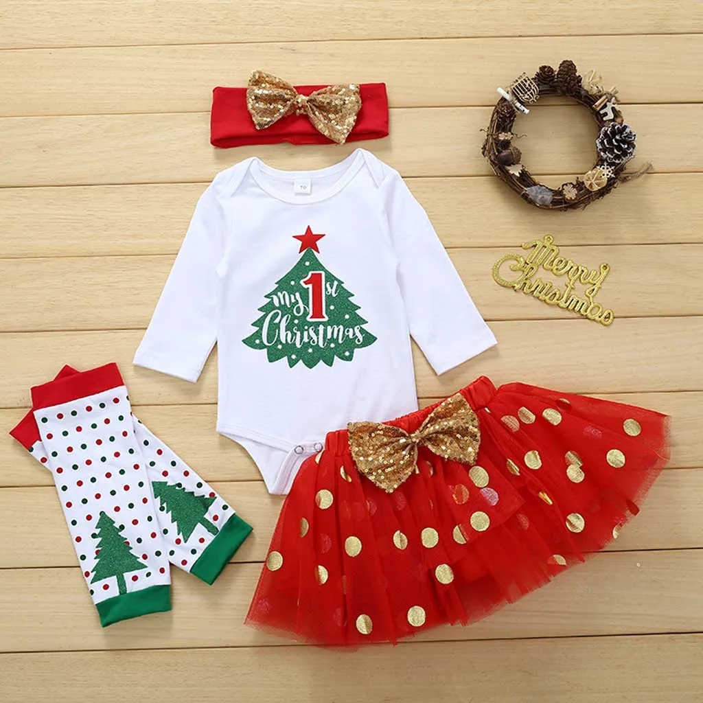 girls christmas romper