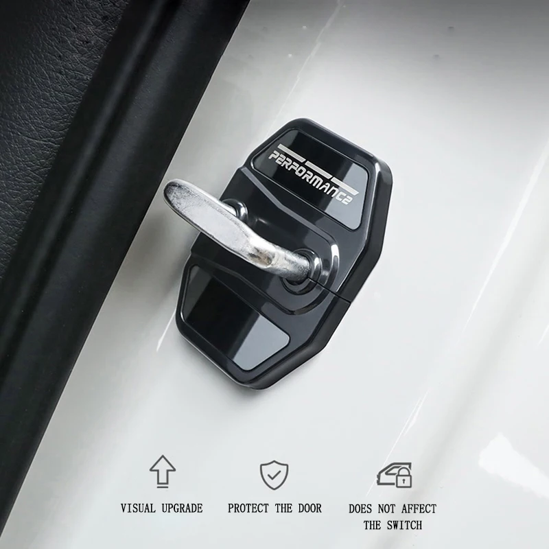 

For BMW F48 F39 G01 G02 F15 F16 G11 G30 1 2 5 7 Series Car Door Lock Protective Cover Anti-rust Anti-wear Styling Accessories