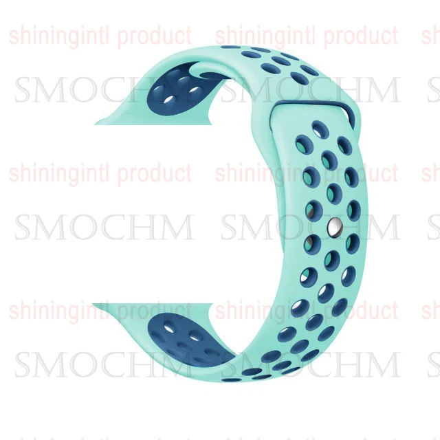 Smochm Samba IWO 11 Pro Bluetooth умные часы серии 5 1:1 IWO 10 обновленные MTK2503 gps спортивные умные часы для Apple iPhone Android - Цвет: green and blue