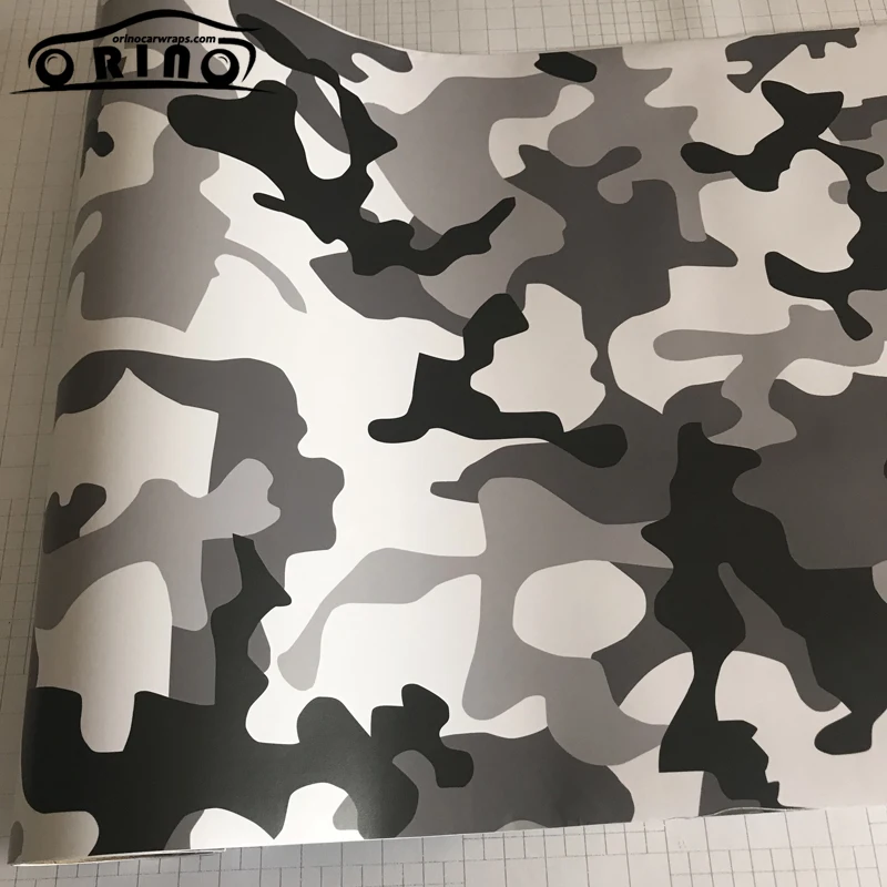 Camouflage Vinyl Film Wrap-12