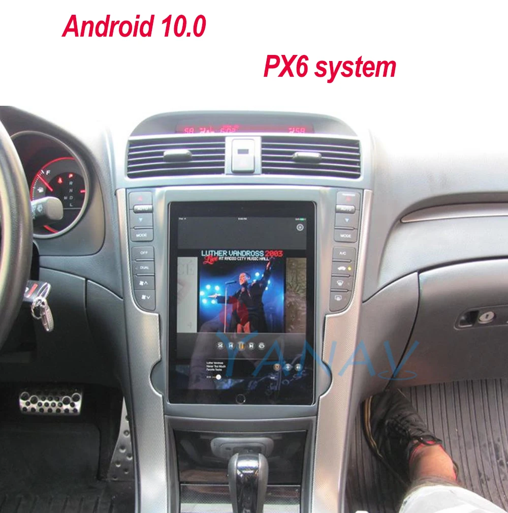 Android 10.0 Car Radio Stereo For Acura TL 2004 2005 2006 2007 2008 GPS Navigation video multimedia player full touch 2 Din OEM |