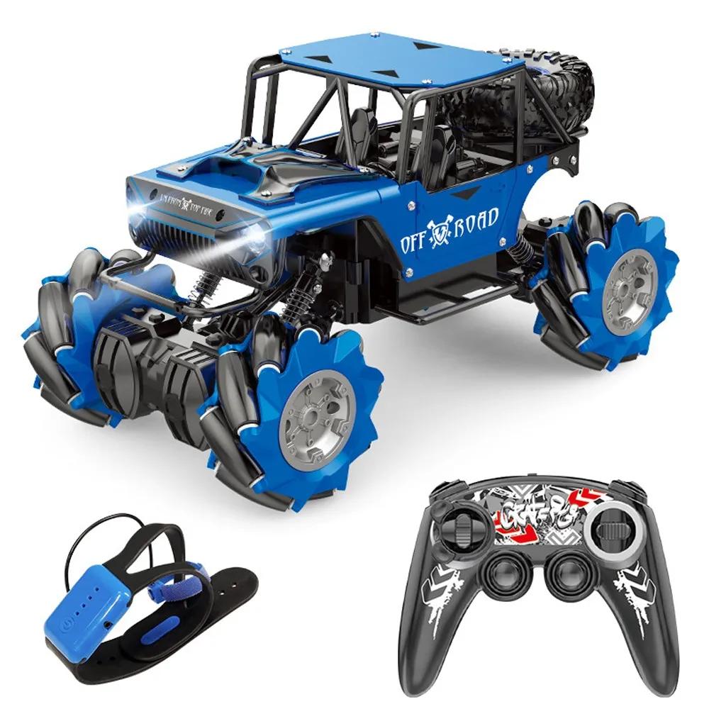 2020 Новый 1:14 rc автомобиль 4wd датчик жестов автомобильные часы двойной внедорожный