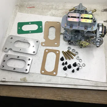 

SherryBerg fajs EMPI Weber Carburetor Adapter plate for Mazda B2000 B2200 adpater+ 38x38 38mm dges dgas dgs carburettor carb