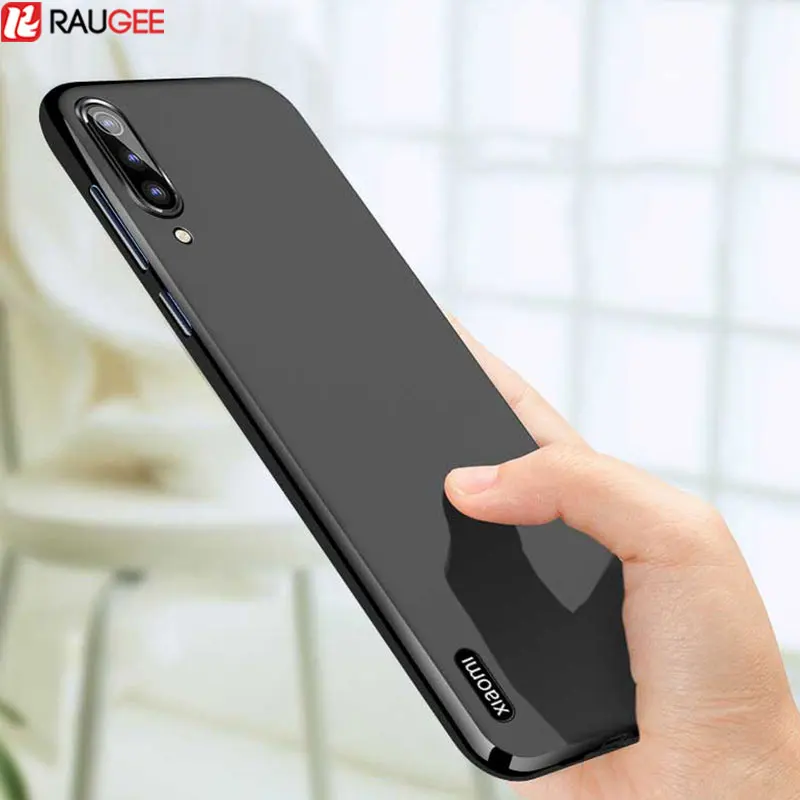 Матовый чехол для Xiaomi Mi 9 Lite мягкий ТПУ бампер силиконовая задняя крышка A3