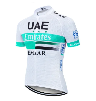 Новая команда ОАЭ велосипедная одежда Джерси 9D pad шорты набор Ropa быстросохнущие мужские летние топы pro BICYCLING Maillot Culotte - Цвет: 14