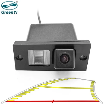 

GreenYi Dynamic Trajectory Parking Line Car Reverse Rear View Camera For HYUNDAI H1 GRAND STAREX