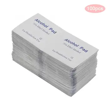 

100pcs Disposable Portable Sterilization Wipes Pad Cleaning Pads for Travelling Household Disposable Sterilization Wipes