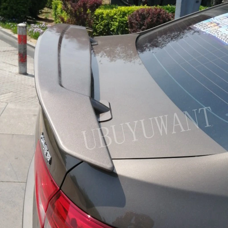 

ABS Rear Racing Spoiler for Universal Sedan Car Trunk Boot Trim Sticker Tail Wings For Ford For Mazda For LEXUS