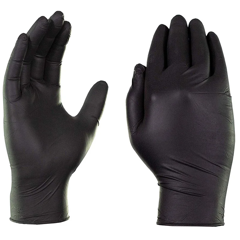 

Disposable Nitrile Examination Gloves, Powder Free,Safety Working Gloves for Food Handle or Industrial Use, 300PCS