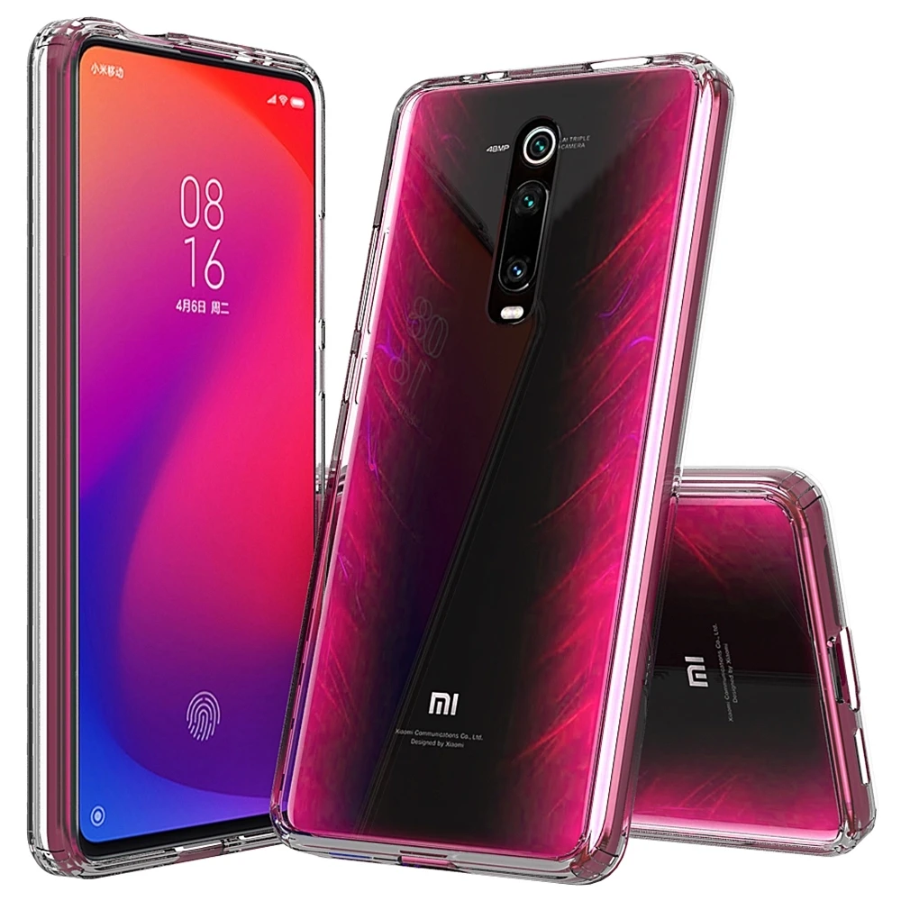 Прозрачный ТПУ чехол для телефона Redmi K20/Pro/Note/8/8A/7/7A/7 S/6/6A/Pro/S2/GO/Y3/Y2/Y1/Lite/