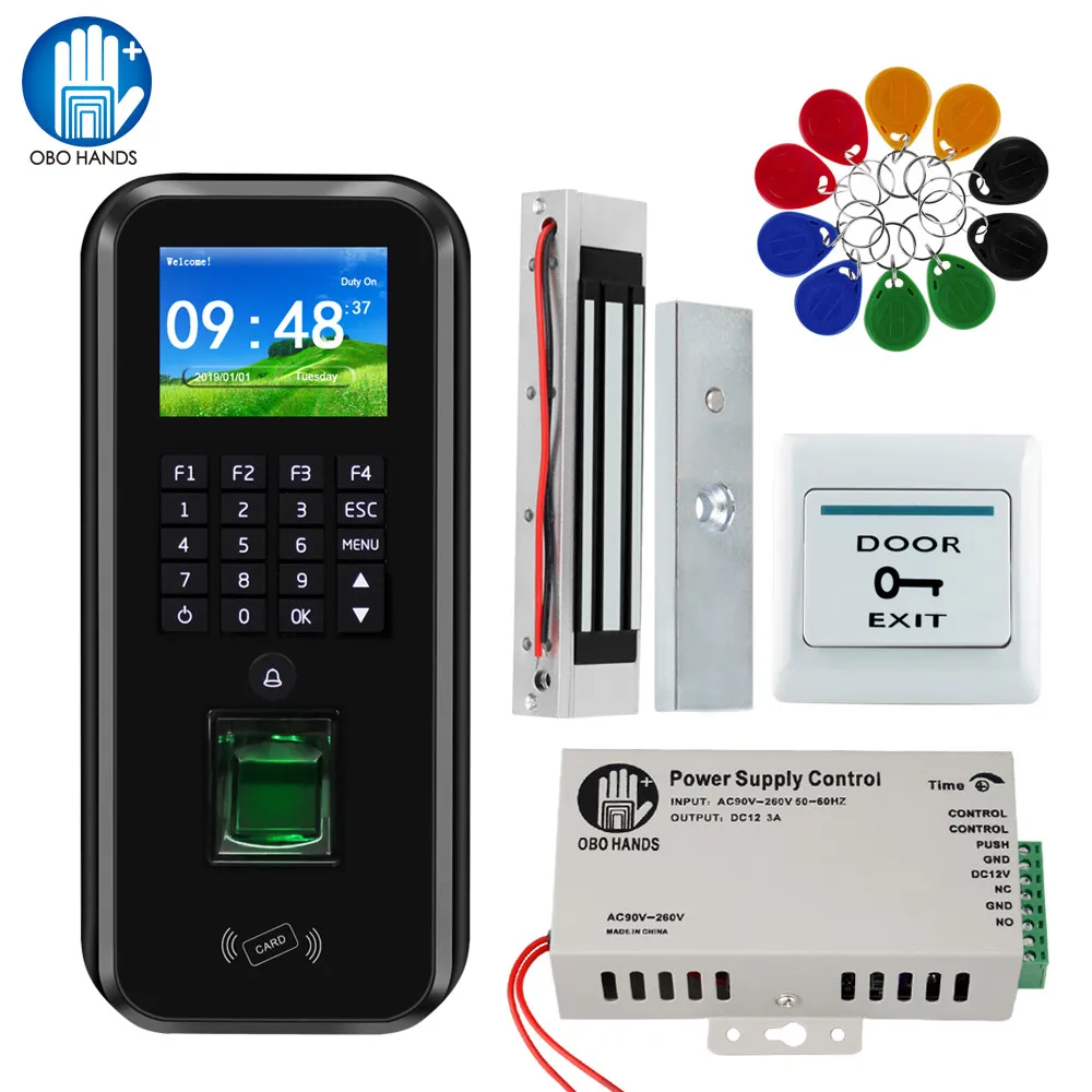 RFID TCP/IP биометрическая система контроля доступа к сети отпечатков пальцев с программным обеспечением пароль клавиатуры питания электрические дверные замки