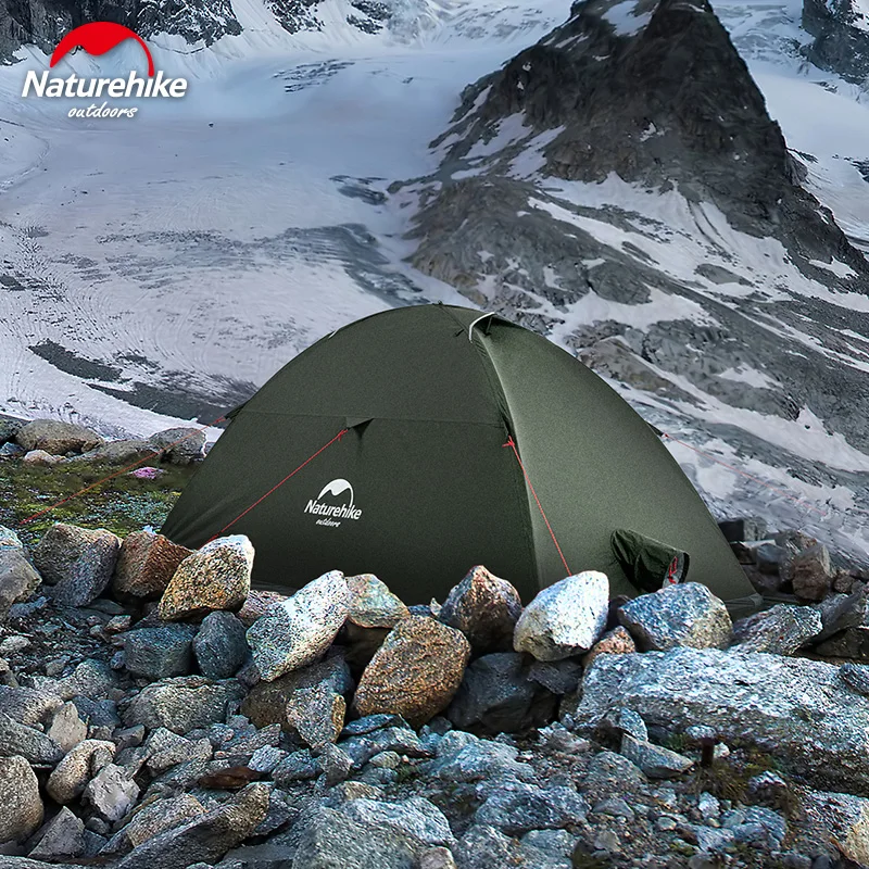 

Naturehike Alpine Style Climbing 2 Person Tent Waterproof Breathable Convection Ventilation Quick Setup Mountaineering Tent
