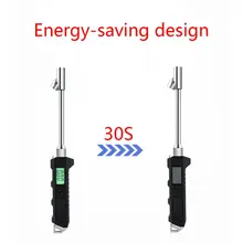 Цифровой манометр для шин с двойной головкой 200 фунтов/кв. дюйм для тяжелых шин для грузовиков B36B