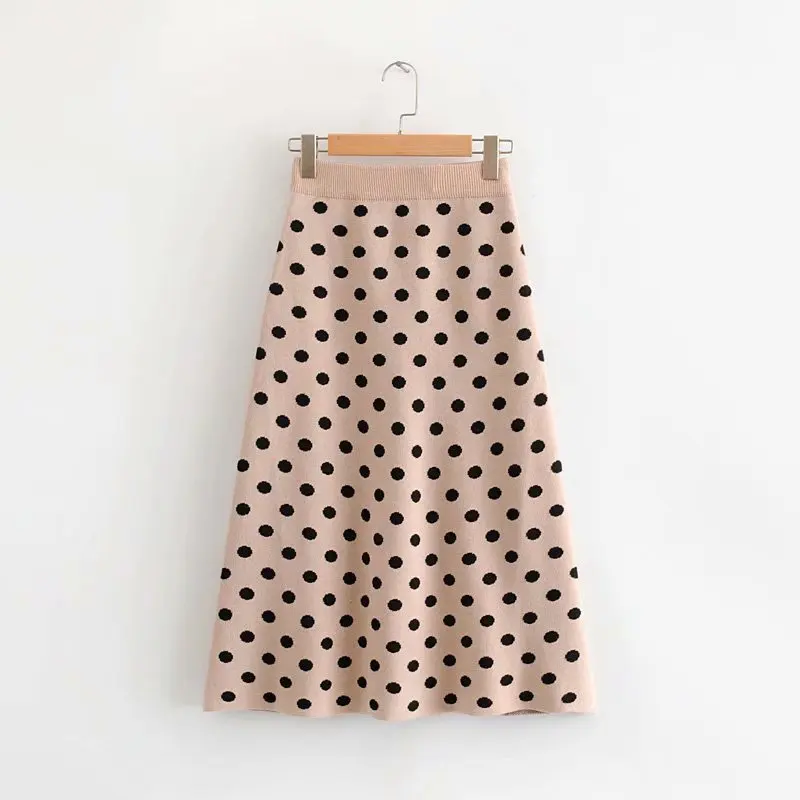 Women Clothes 2019 Women Wear Fashion Wave Point Skirt Skirts Womens Skirt Modis Streetwear