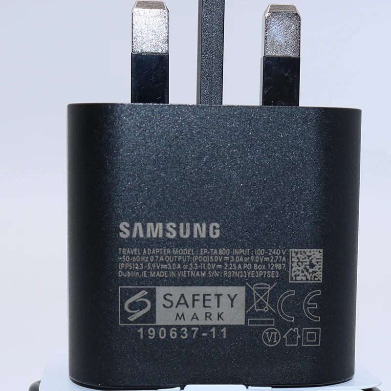 Samsung Note 10 Super Fast Charger Original 25W EU Fast charge adapter type C to type c cable For Galaxy S10 + Note 10 plus （5G） usb car charge Chargers