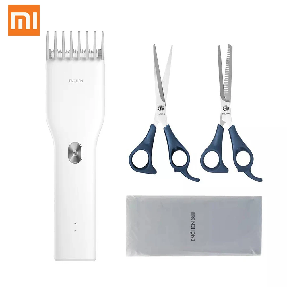 

Xiaomi Mi Enchen Boost USB Electric Hair Clipper Two Speed Ceramic Cutter Hair Fast Charging Hair Trimmer Children Hair Clipper