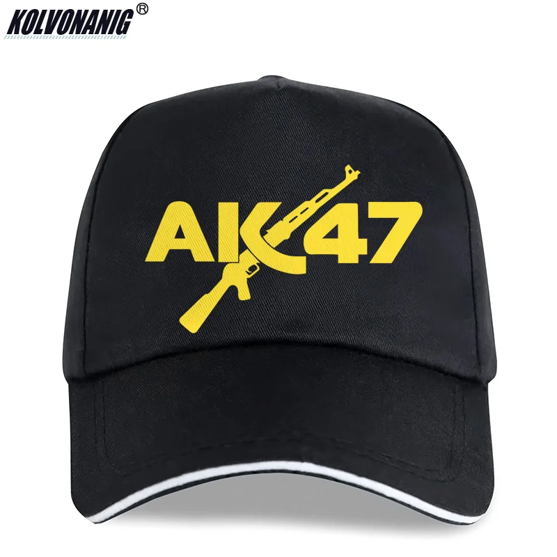 GUN CONTROL AK-47 Funny Print Unisex Baseball Caps Adjustable Outdoor Dad Hats Sport Street Cool Men's Hip Hop Trucker Cap mens black baseball cap