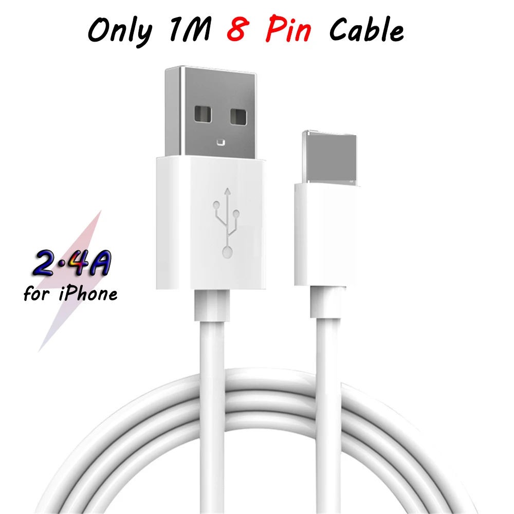 Мини 3 в 1 USB кабель Портативный Выдвижной Micro usb type C провод зарядки складной зарядный кабель для iPhone samsung Xiaomi huawei - Цвет: Only 8 Pin Cable