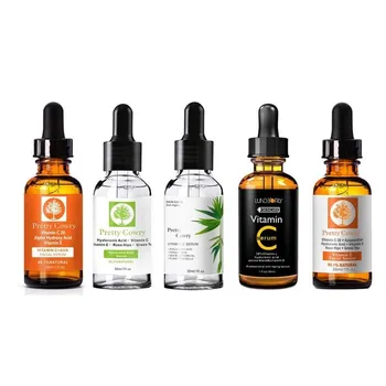 

30ml Hyaluronic Acid Shrink Pore Face Serum Anti-aging Moisturizing Whitening Vitamin C Face Serum Skin Care Cream Anti Wrinkle