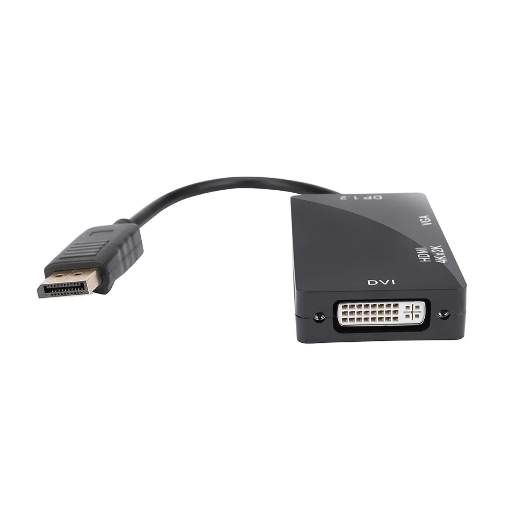 Ouhaobin 3 в 1 Дисплей порт 2 DP к HDMI DVI VGA Кабель адаптер 1080P дисплей конвертер разъем| |