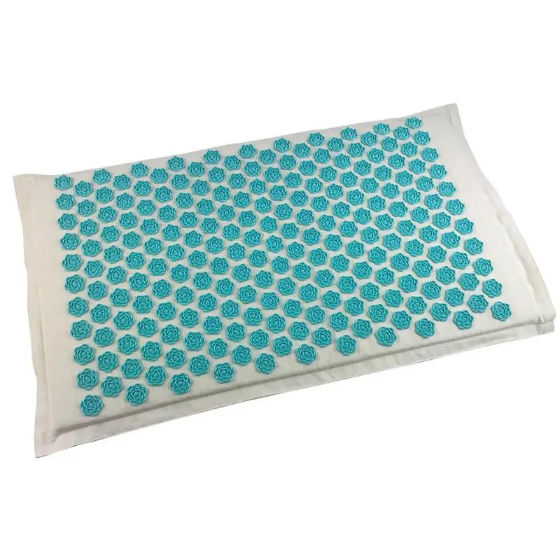 New Acupuncture Massager Cushion Relieve Back Pain Spike Yoga Relaxation Mat Back Pain Spike Mat Anti-stress Needle Massager