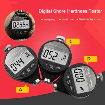 

Digital Gauge Shore Hardness Durometer Digital Hardness Tester Hardness Meter Shore A/C/D for Plastic Leather Rubber Multi-resin