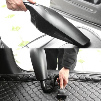 

Car Vacuum Cleaner Mini Pet Hair Rechargeable High Power Wireless Interior Handheld Auto Dry Wet Strong Dust Collect Clean Home