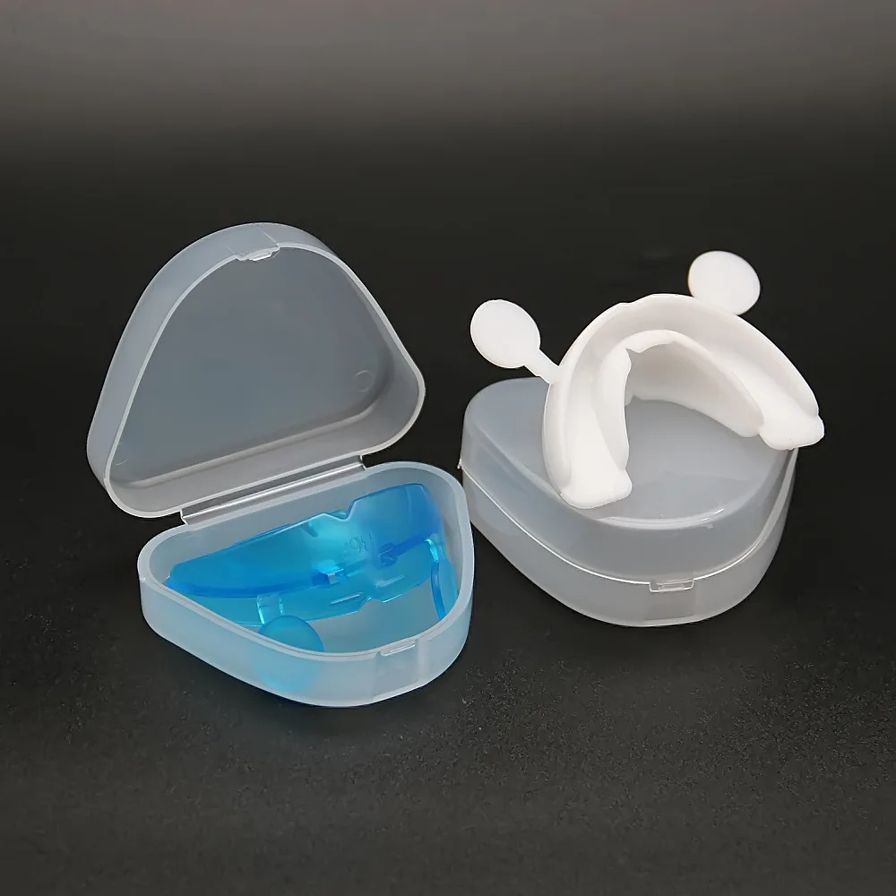 

Snoring Device Tooth Socket Teeth Brace Hidden Tooth Socket Brace Transparent Men And Women Adult Night for Anti-Molar